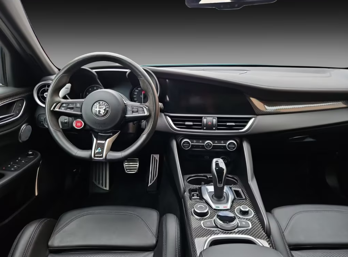 Alfa Romeo Giulia 2.9 V6 510ch Quadrifoglio AT8 Verde Montréal Harman-Kardon