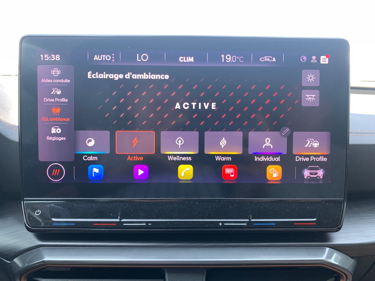 Cupra Formentor 150 ch | V | Caméra recul | Apple car Play | Volant chauffant | Régulateur adaptatif