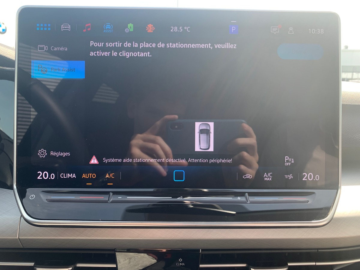 Volkswagen GOLF 8 204 ch | Life Plus | Premiére MAIN | Caméra de recul | Apple car Play | Régulateur