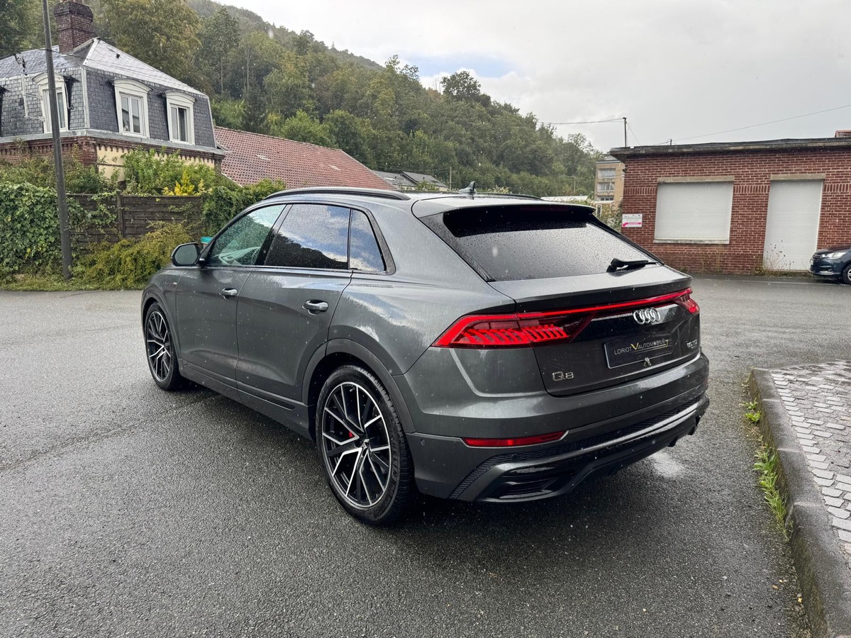 Audi Q8 50 3.0 TDI V6  Quattro Tiptronic8 286 cv S-LINE - Francais