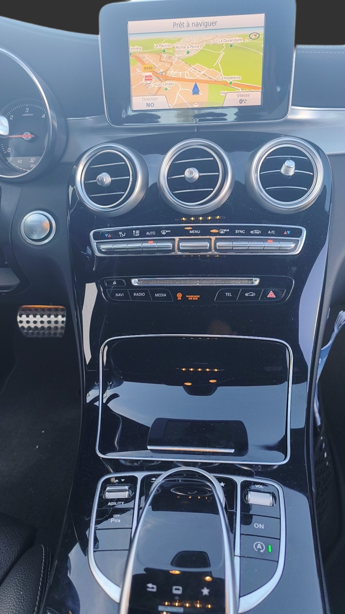 Mercedes-Benz Classe C 220 cdi amg pack  BLUETEC 170