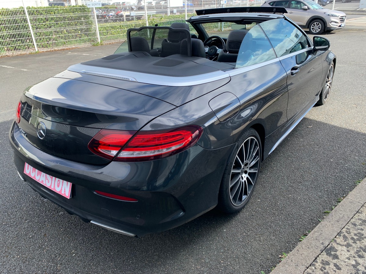 Mercedes-Benz Classe C Cabriolet 194 ch | AMG Line | Siéges électriques chauffants | Caméra de recul