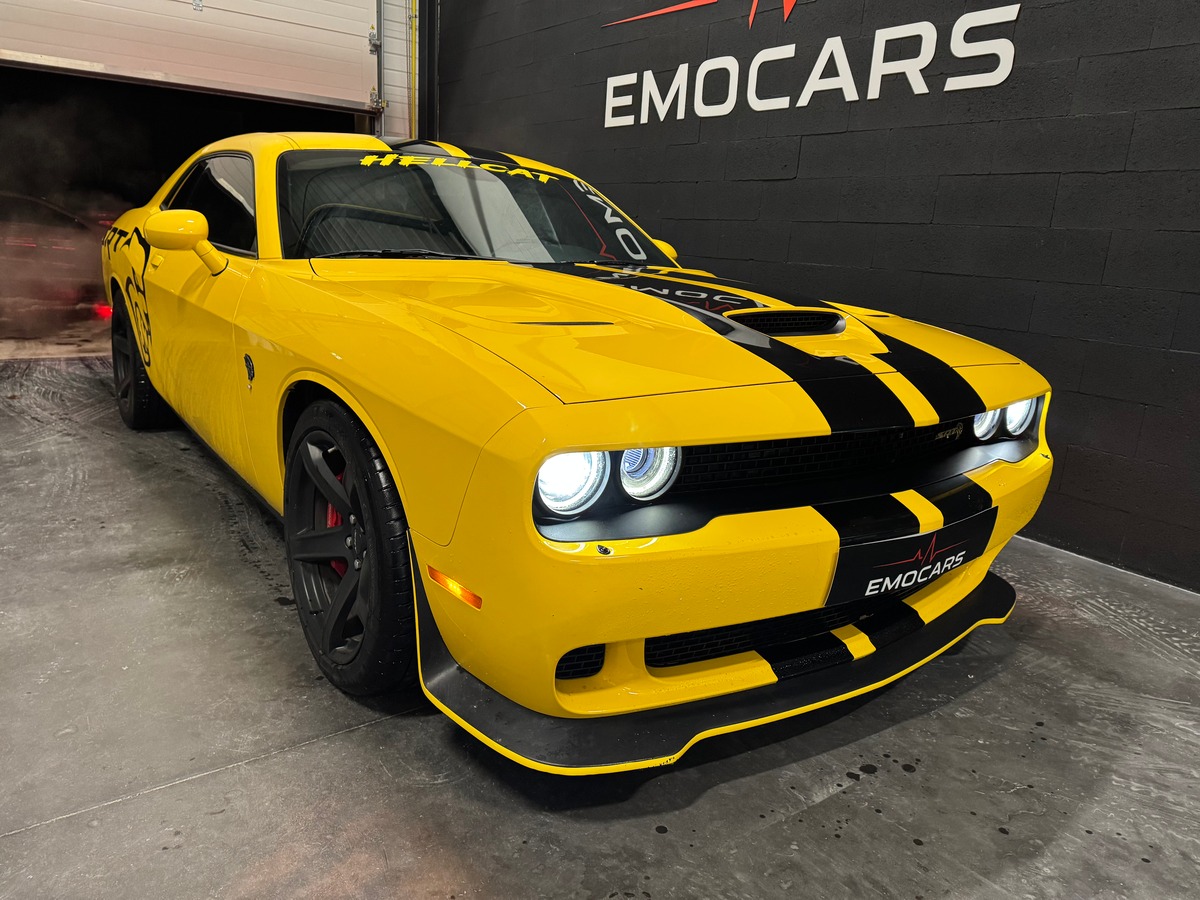 Dodge CHALLENGER SRT HELLCAT 6.2L 707 1ERE MAIN ORIGINE FRANCE