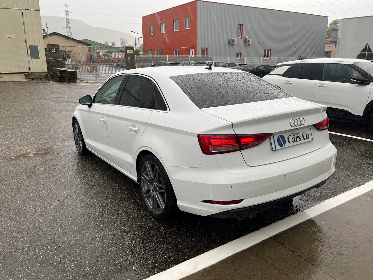 Audi A3 Berline 2.0 150ch BUSINESS DSG, SUIVI COMPLET, VIRTUAL COCKPIT, CAMERA, KEYLESS, REGULATEUR