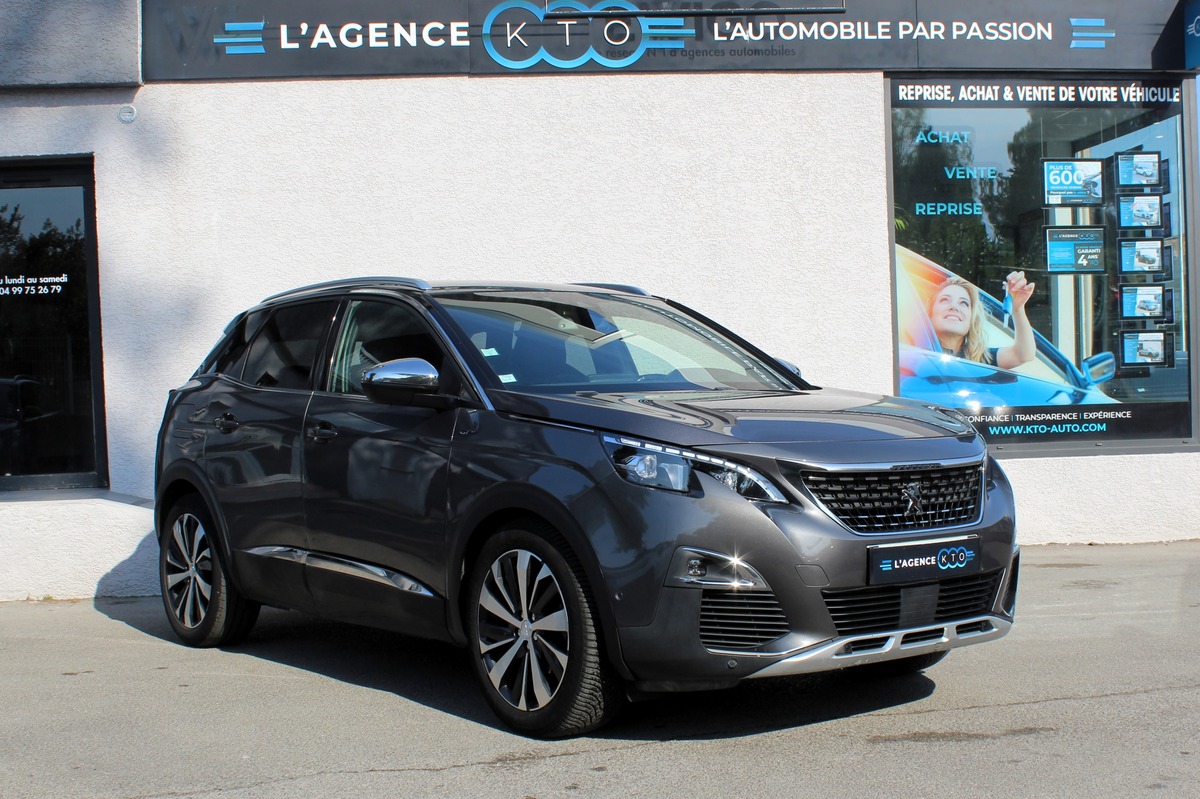Peugeot 3008 II 2.0 BLUEHDI 180 ch GT EAT6 + CARPLAY / CUIR CHAUFFANT MASSANT / FOCAL / ATTELAGE