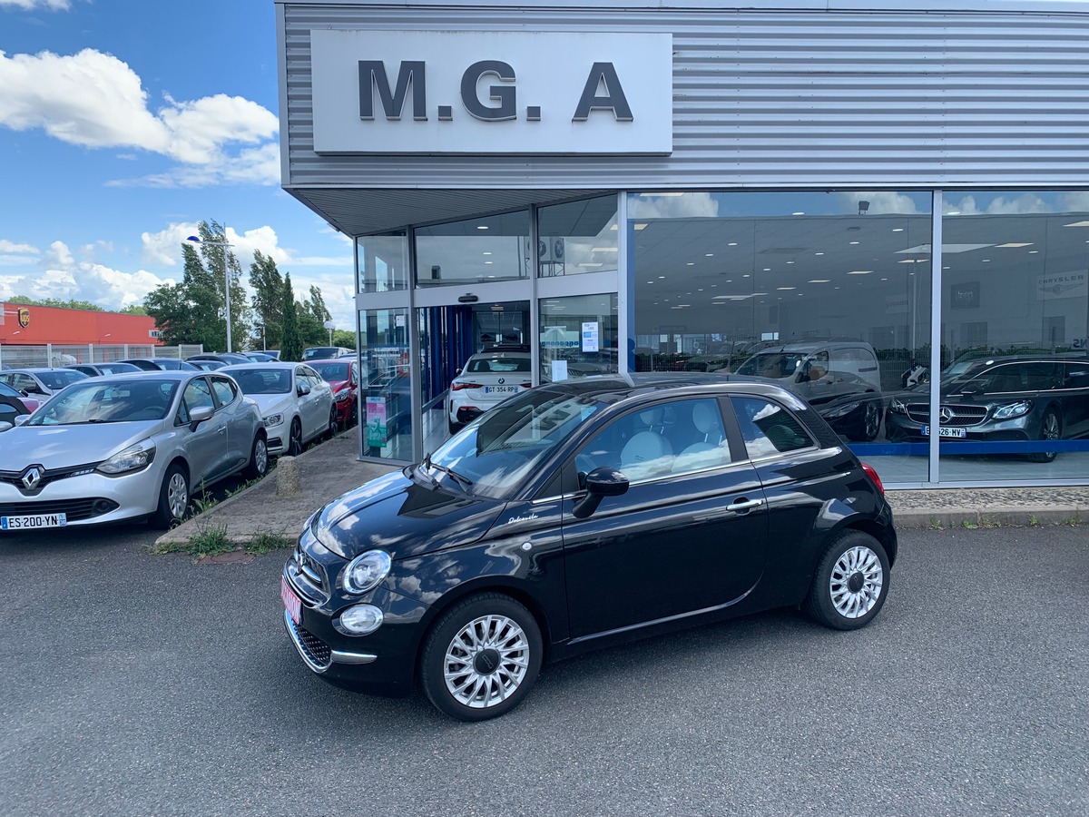 Fiat 500 70 chevaux | Dolcevita | Toit vitré | Régulateur de vitesse | Faible kilométrage