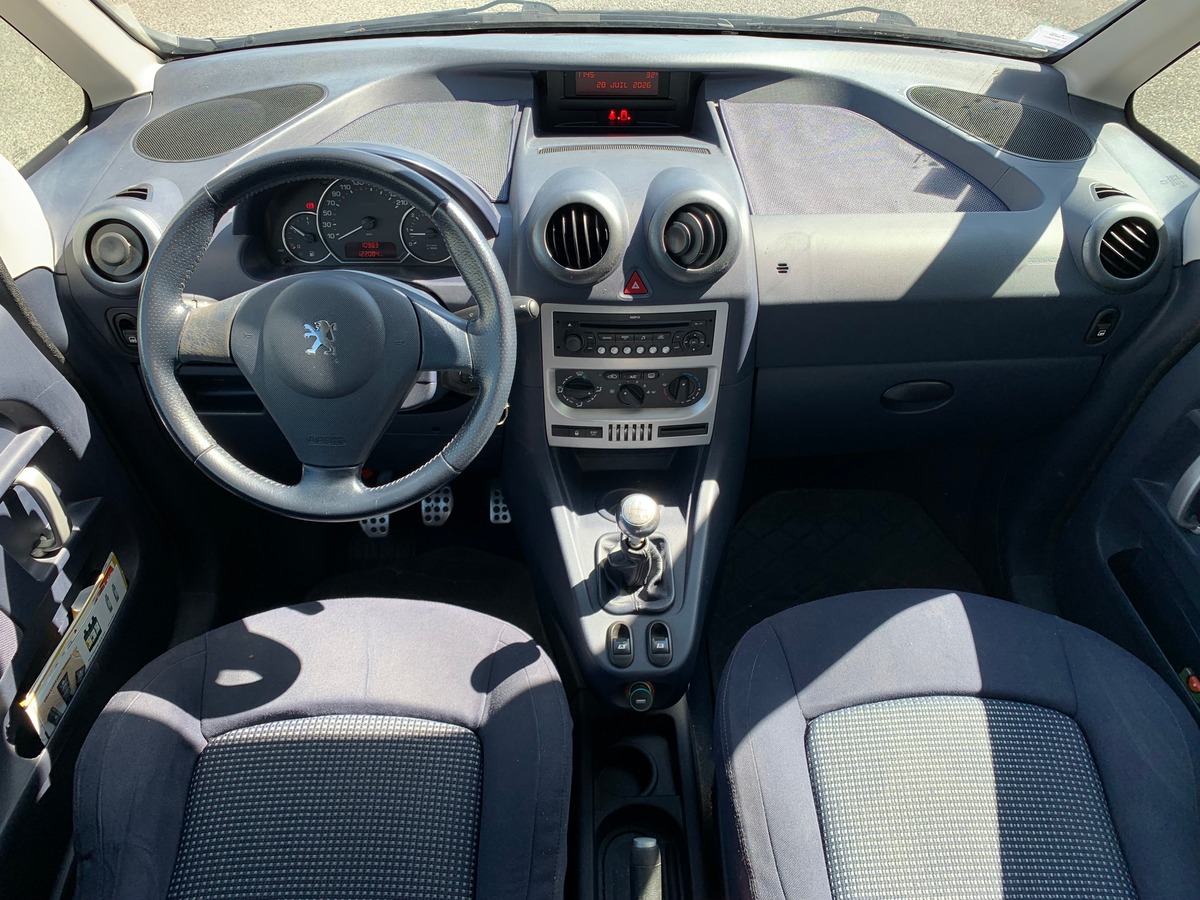 Peugeot 1007 68 chevaux | Climatisation | Régulateur de vitesse | Vitres électriques | Roue secours
