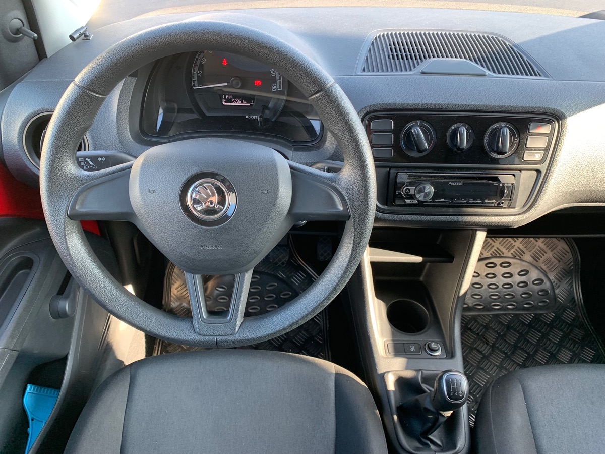 Skoda Citigo 60 ch | Rouge Tornado | ABS | Airbags | Dernier entretien à 50661 kms en 07/2025