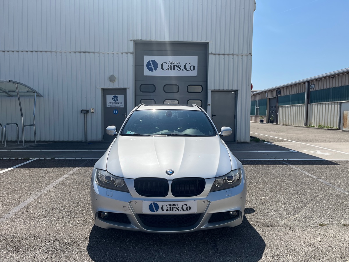 Bmw Série 3 Touring (E91) LCI 330i 272ch BVA Pack M, Suivi complet, Attelage RDSO, Toit panoramique