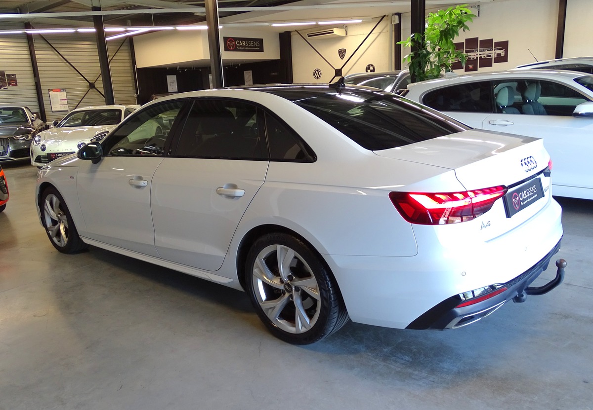 Audi A4 V (3) 35 TDI 163 Ch S-LINE S-TRONIC PACK  BRILLANCE  NOIR AUDI EXCLUSIVE