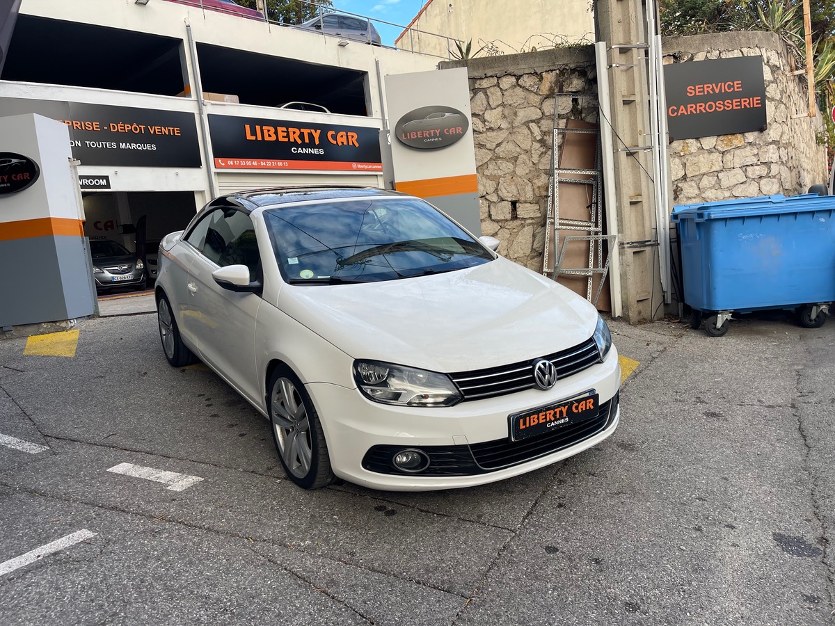 Volkswagen Eos CC 2.0 TDI 140 CV/ Phase 2/ DSG6 / Intérieur Cuir / GPS