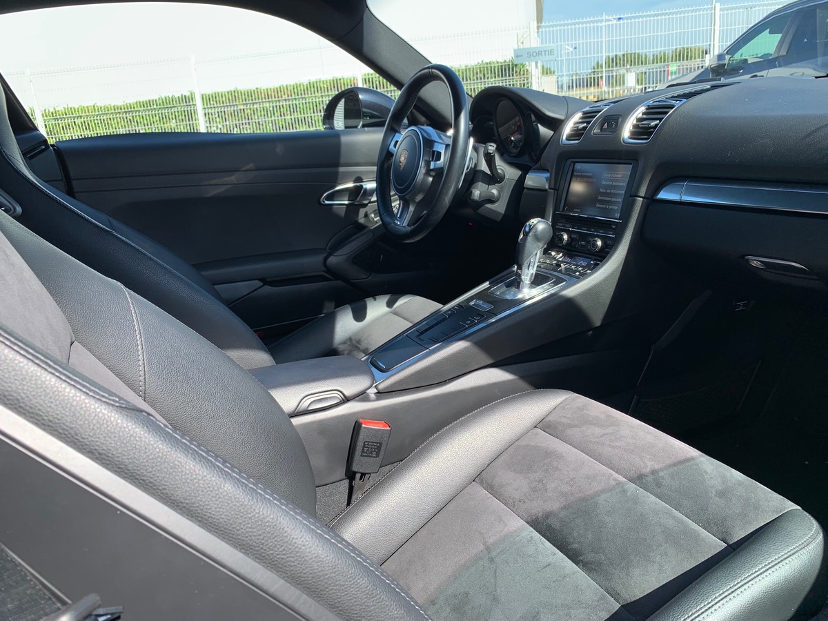 Porsche Cayman 981 | 275 ch | Jantes "911 Turbo" 20 pouces | Sièges chauffants | Assistance parking