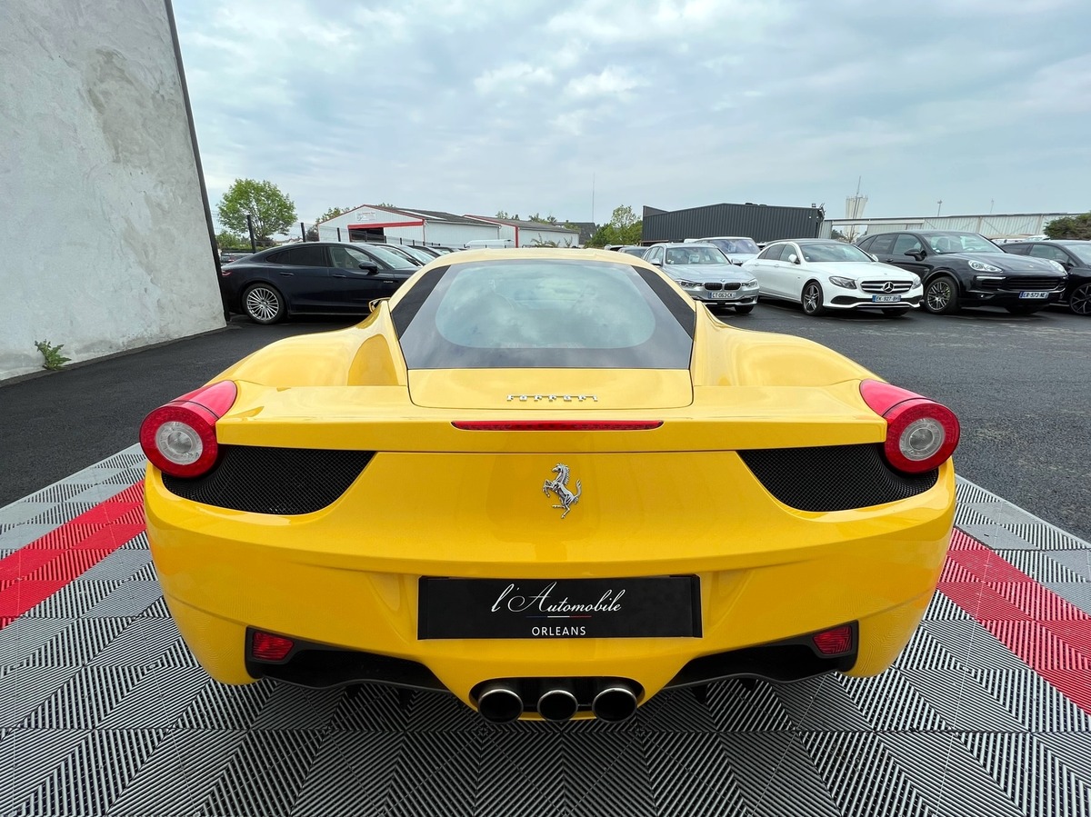 Ferrari 458 ITALIA V8 4.5 570 VOLANT LED / BAQUET