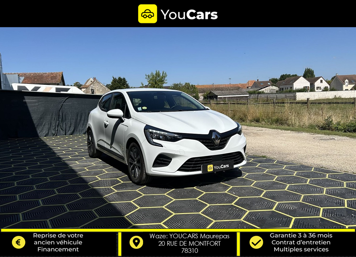 RENAULT Clio V ZEN 5 Portes 1.5 dCi DPF 5 PL 85cv ECRAN GPS TACTIL - CARPLAY - JANTE ALU 16 POUCES