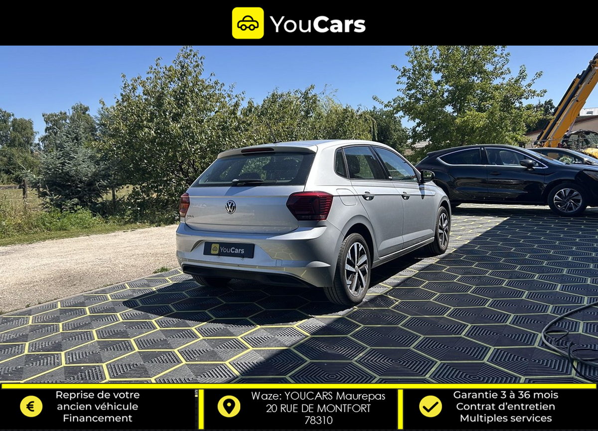 Volkswagen Polo VI  6 CONNECT 1.0 i 65 cv ENTRETIEN VOLKSWAGEN - CARPLAY - BLUETOOTH MUSIC