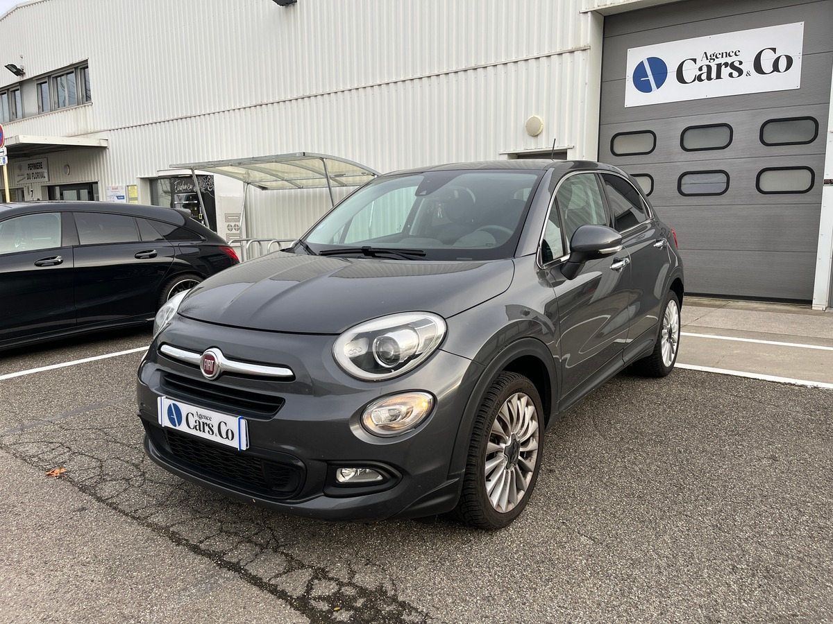 Fiat 500X 1.6 JTD 120ch LOUNGE, RADAR DE RECUL, GPS, REGULATEUR, LIMITEUR, FEUX AUTOMATIQUE
