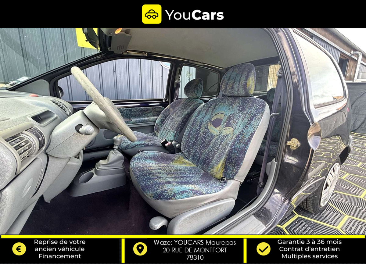RENAULT Twingo I Phase 2 1.2 i 75cv  Kenzo ENTRETIEN A JOUR IDEAL JEUNE PERMIS
