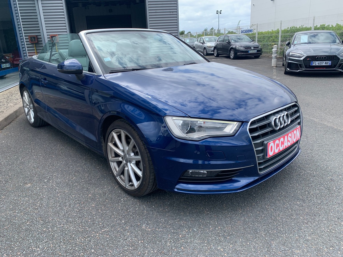 Audi A3 Cabriolet 150 chevaux | GPS | Caméra de recul | Régulateur de vitesse | Bluetooth
