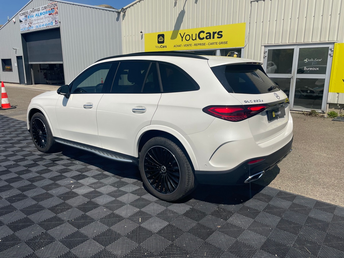 Mercedes-Benz Classe GLC 220D 2.0 197CV TVA RECUPERABLE-CARPLAY-TOIT OUVRANT-SIEGE CHAUFFANT-AMG LINE