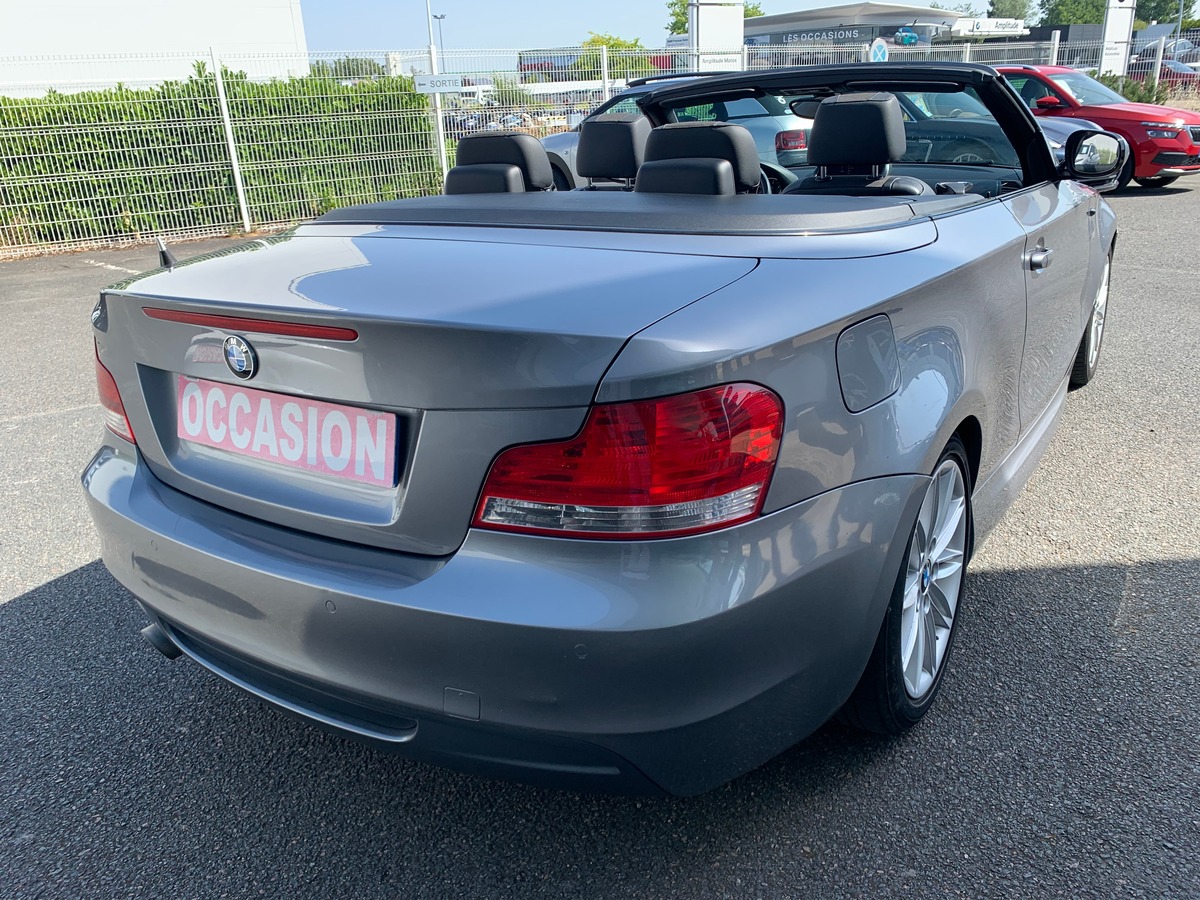 Bmw Série 1 Cabriolet 143 chevaux | Régulateur de vitesse | GPS | Climatisation