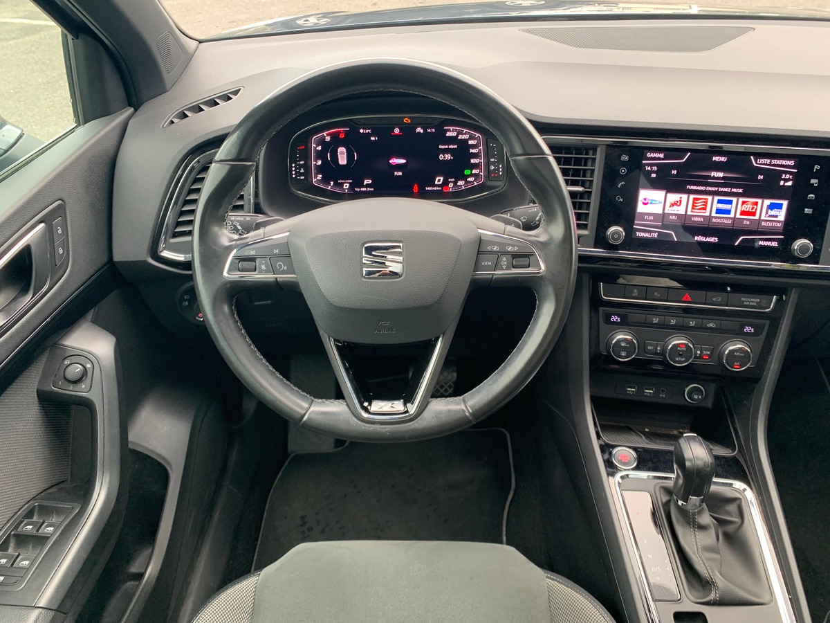 Seat Ateca 150 ch | XCELLENCE | Attelage électrique | Caméra recul | Coffre électrique | Phares LED
