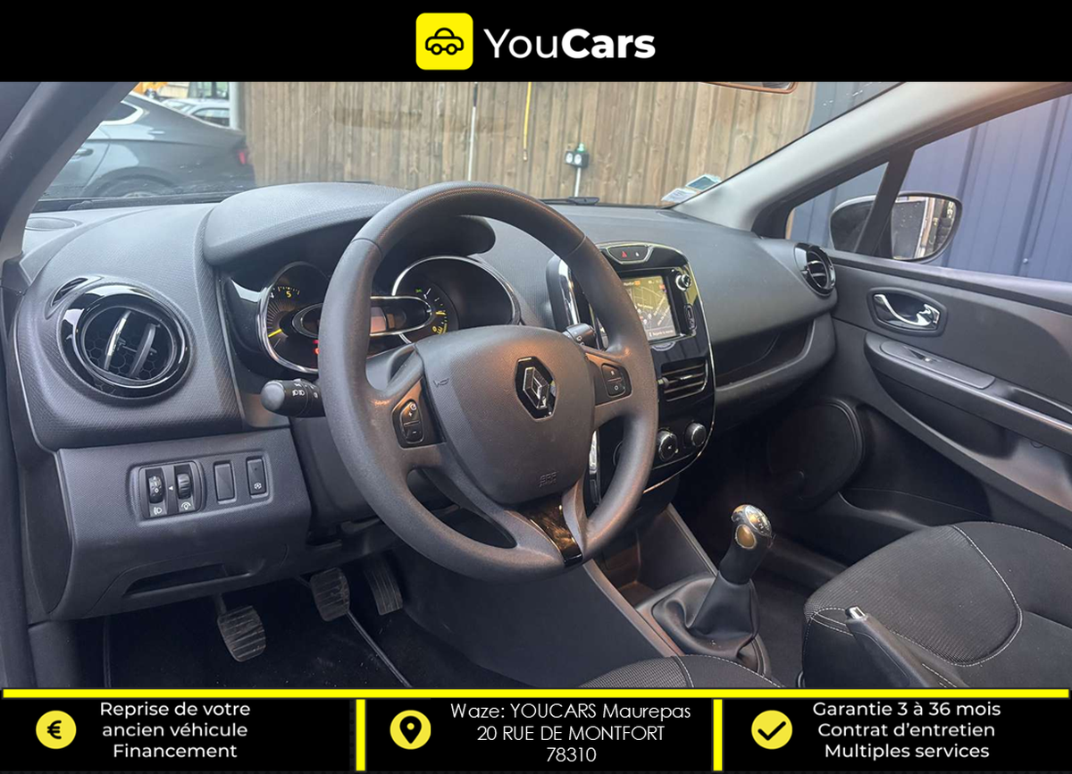 RENAULT Clio 4  5 Portes 1.5 dCi FAP 90 cv ENTRETIEN RENAULT REGULATEUR IDEAL JEUNE PERMIS