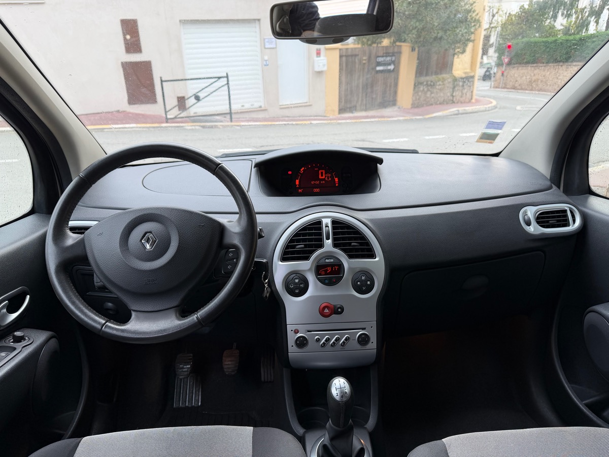 RENAULT Modus 1.2 101 CV / 1er Main / KM Réel / Clim / 5 Portes