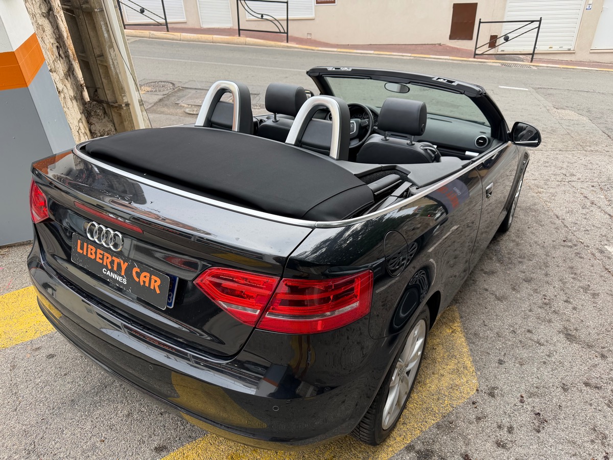 Audi A3 Cabriolet 1.8 TFSI 160 CV /S Tronic / Interieur Cuir Alcantara /