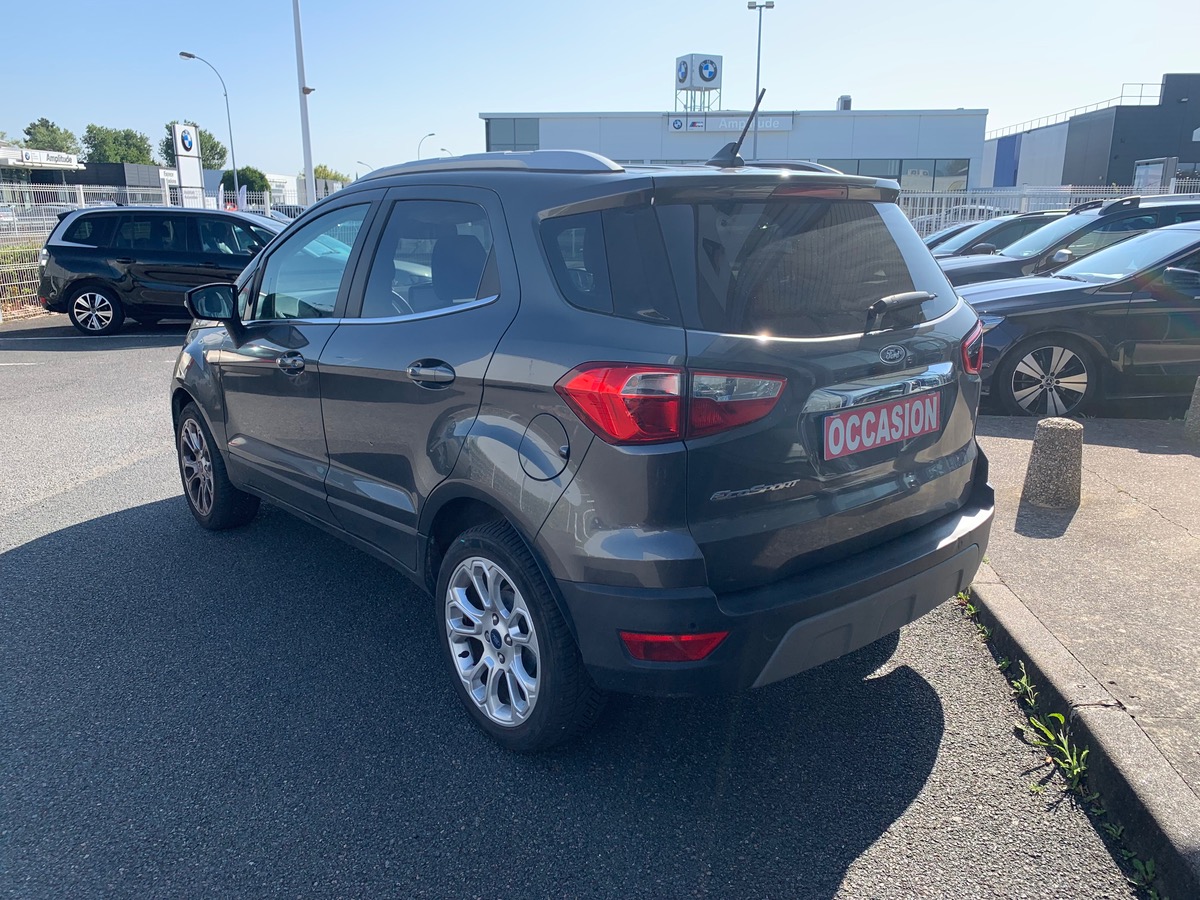 Ford EcoSport TITANIUM | Dernier entretien à 49498 kms | PACK CONFORT NAV | Régulateur de vitesse