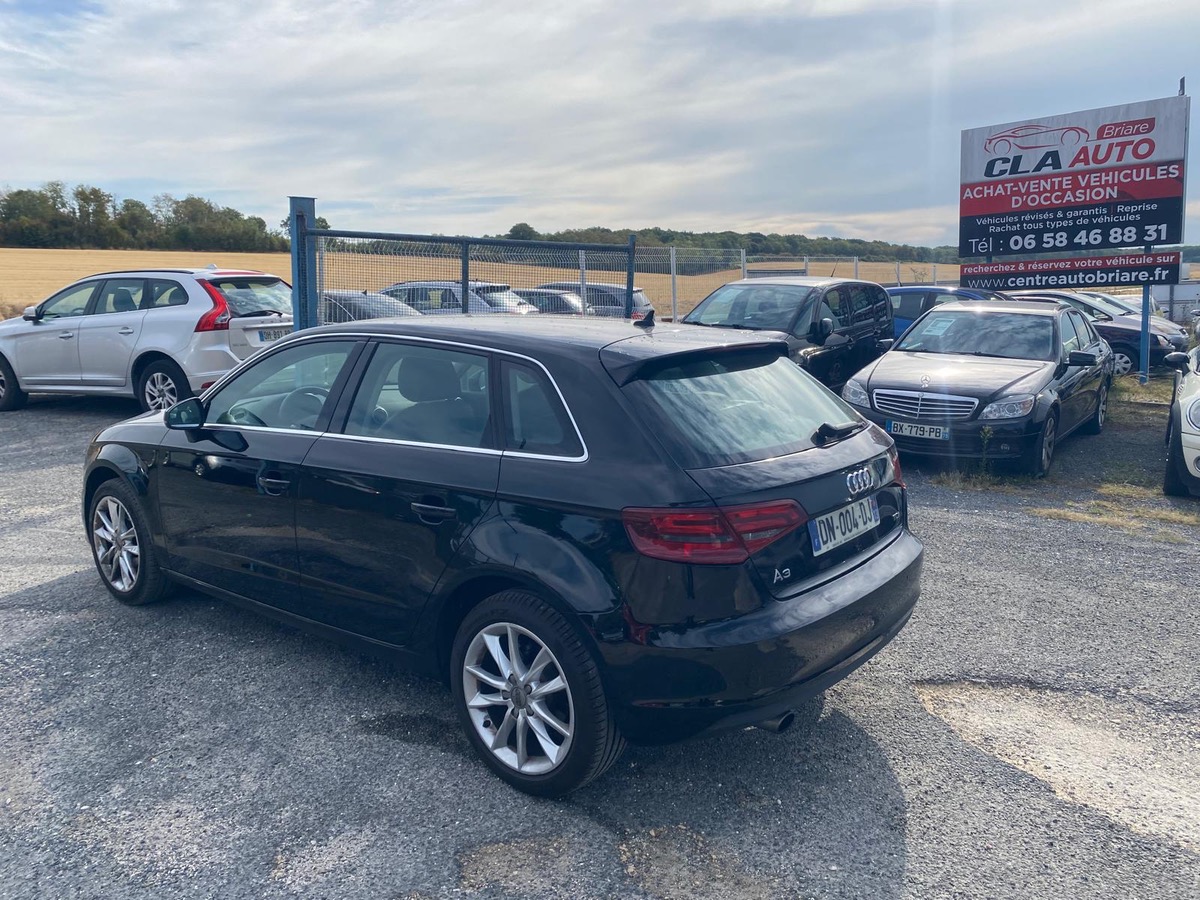 Audi A3 1.6 tdi 110cv sportback 1ère main 166015km
