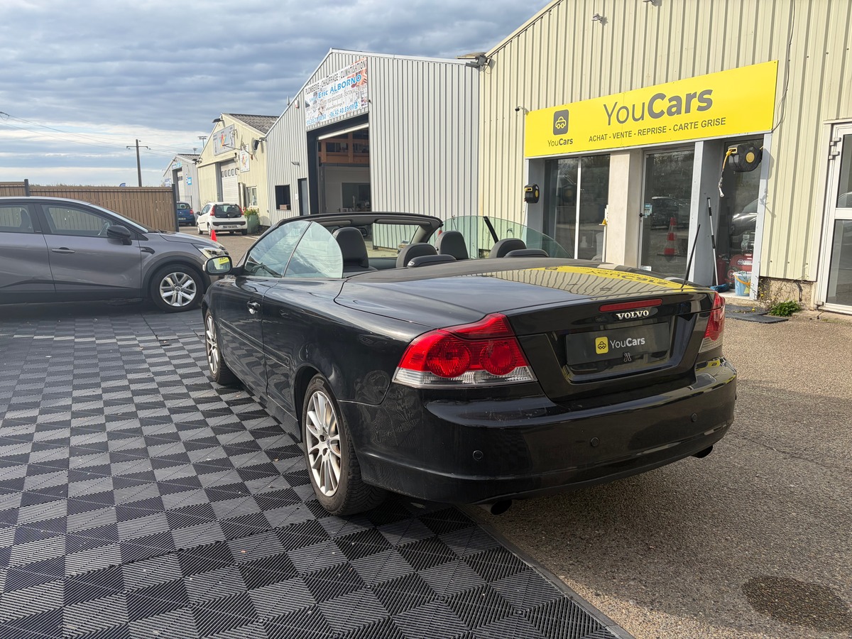 Volvo C70 CC D5 2.4 TDi 180 cv Boîte auto SIÈGE ÉLECTRIQUE A MÉMOIRE - RADAR DE RECUL - FILET