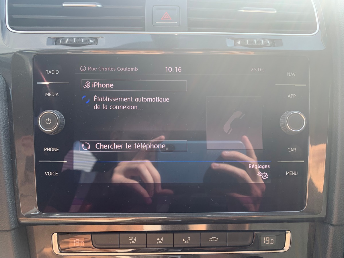 Volkswagen GOLF 7 115 ch | Confortline business | Régulateur adaptatif | Apple car play Android auto