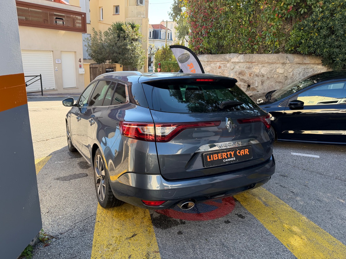 RENAULT Megane ESTATE TCE 130 CV / Intens / Grand écran / Caméra / KM Réel / Jantes