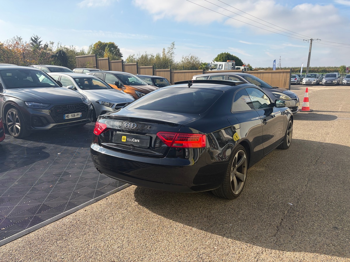 Audi A5 Coupé Quattro Phase 2 2.0 TDi S-TRONIC 177 cv BOITE AUTO SIEGE CHAUFFANT - RADAR DE RECUL