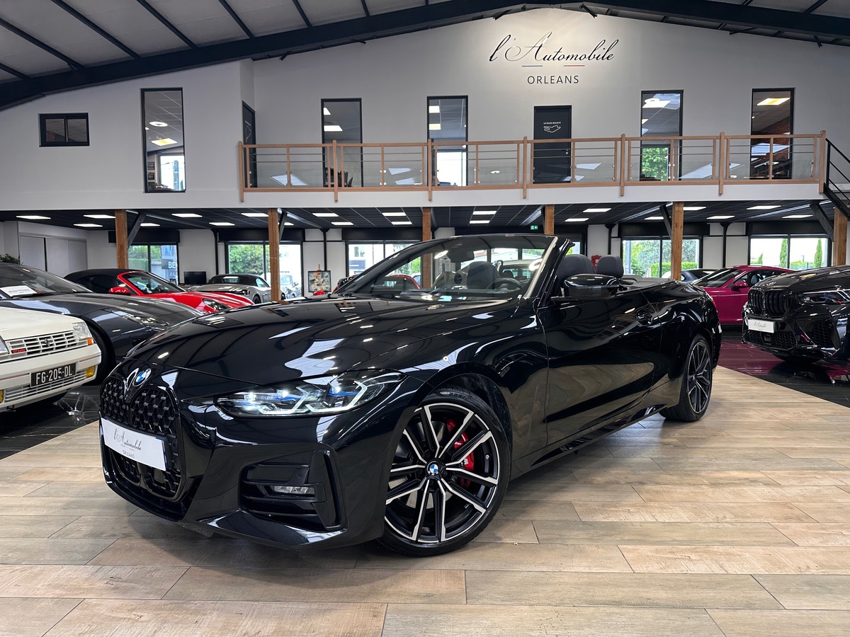 Bmw Série 4 Cabriolet 420i M SPORT 184 cv G23 BVA8 - Hifi HARMAN KARDON - HUD - Garantie 03/2026