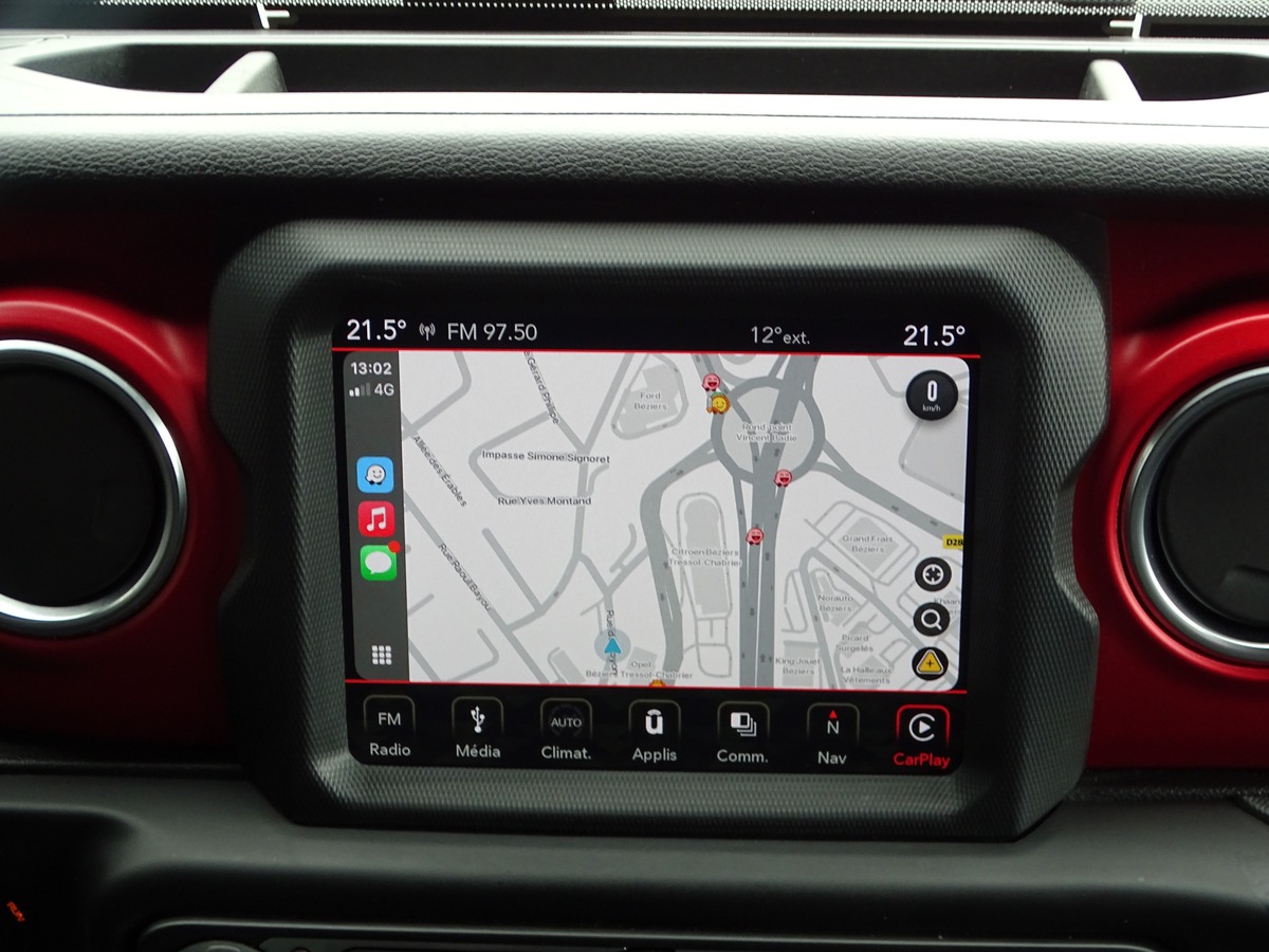 Jeep Wrangler 2.0 I T 272 Ch RUBICON AUTO 2P HARD TOP / CARPLAY / ROUES ORIGINE