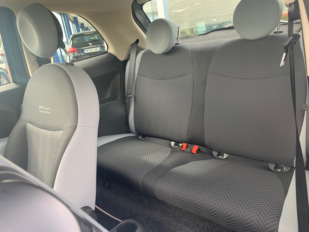 Fiat 500 POP | Kit mains-libres Bluetooth | Régulateur de vitesse| Rétroviseurs électriques