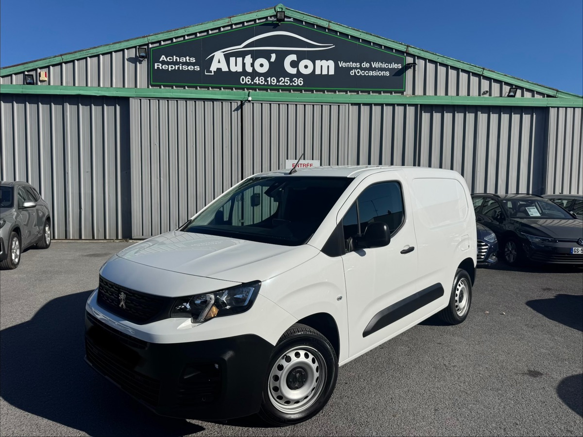 Peugeot Partner 1.5 BHDI 100CH ASPHALT / 11.075€ HT TVA RECUPERABLE
