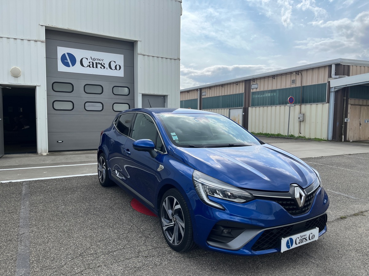RENAULT Clio V 1.3 TCE 130 FAP RS LINE EDC, Sièges cuir chauffants, Caméra 360°, EasyLink 9,3"