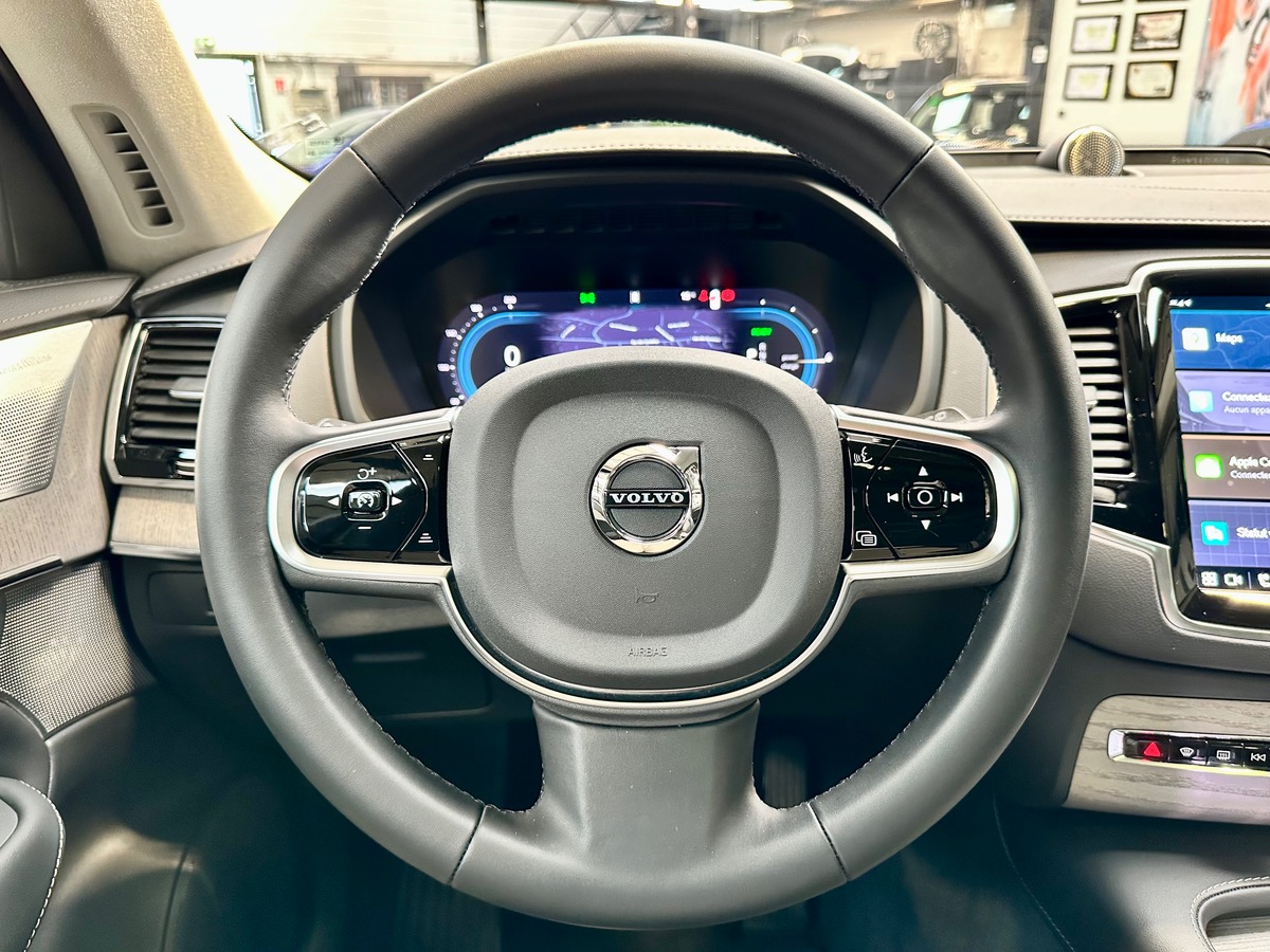Volvo XC90 II (2) T8 AWD 455 Ultimate Style Chrome Geartronic 8 7PL 1ère Main TVA b