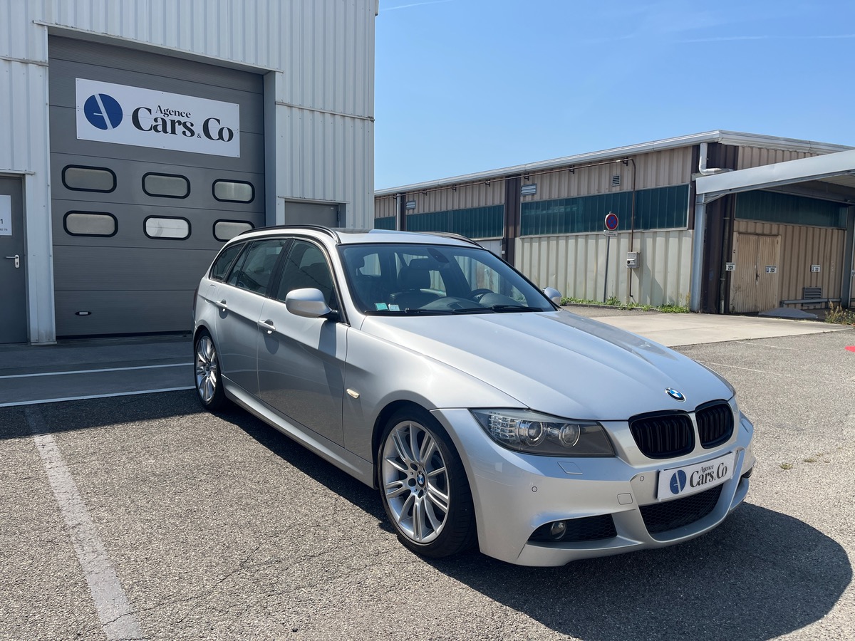 Bmw Série 3 Touring (E91) LCI 330i 272ch BVA Pack M, Suivi complet, Attelage RDSO, Toit panoramique