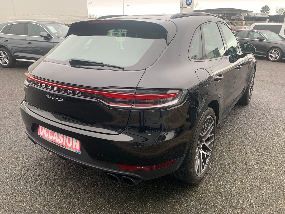 Porsche Macan 354 ch | S | Intérieur cuir | Toit ouvrant panoramique | GPS | Apple car play | Caméra