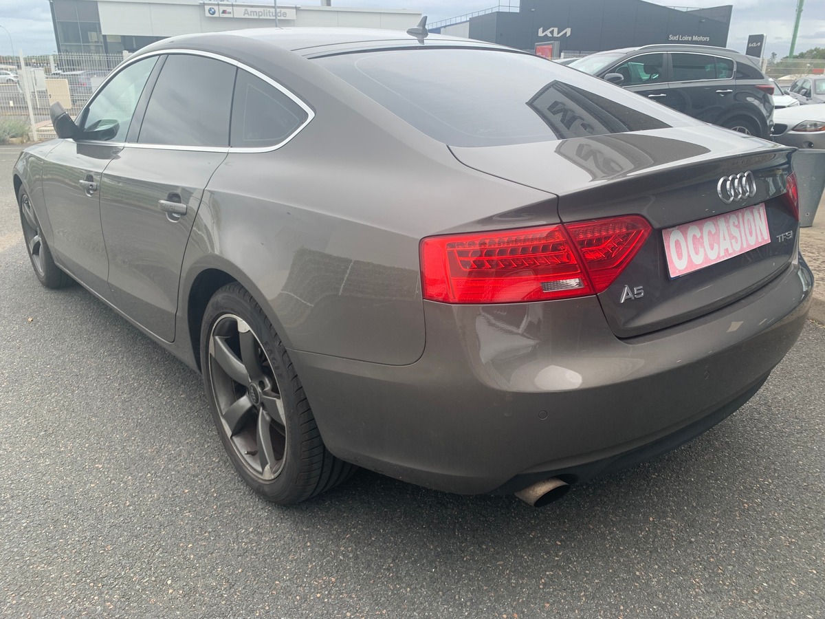Audi A5 Sportback 210 ch | Ambition luxe | GPS | Cuir | Sièges électriques | Bluetooth | Régulateur