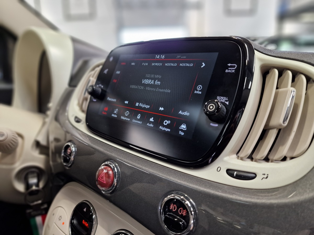 Fiat 500 PHASE 2 1.2 69 LOUNGE TOIT PANO B