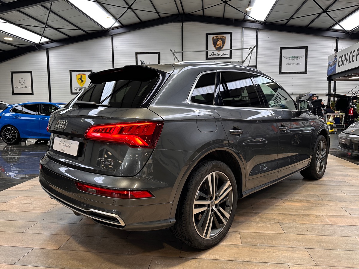 Audi Q5 40 TDI 190 cv S-Line Quattro S-Tronic7 - Attelage électrique - CarPlay