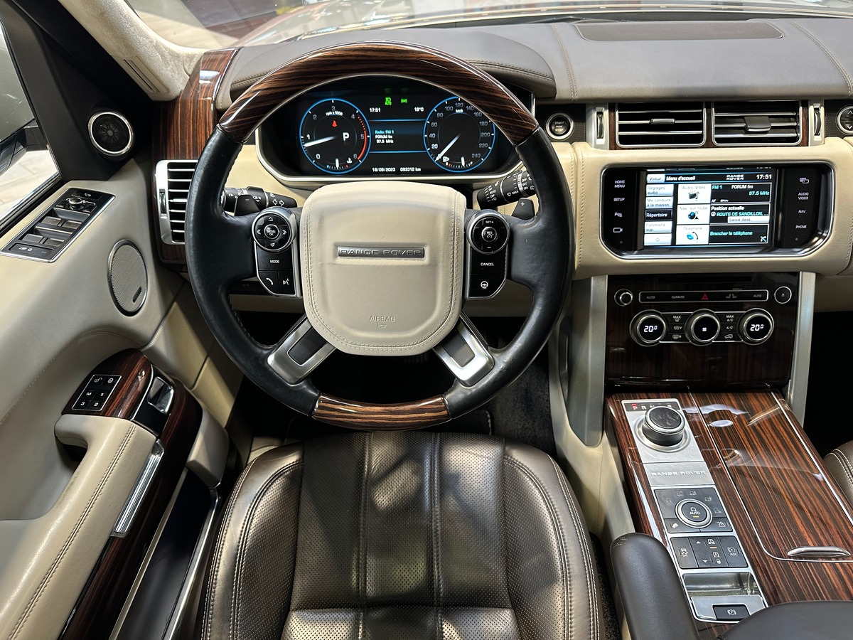 Land-Rover Range Rover Vogue IV 4.4 SDV8 339 cv Autobiography - Suivi Complet