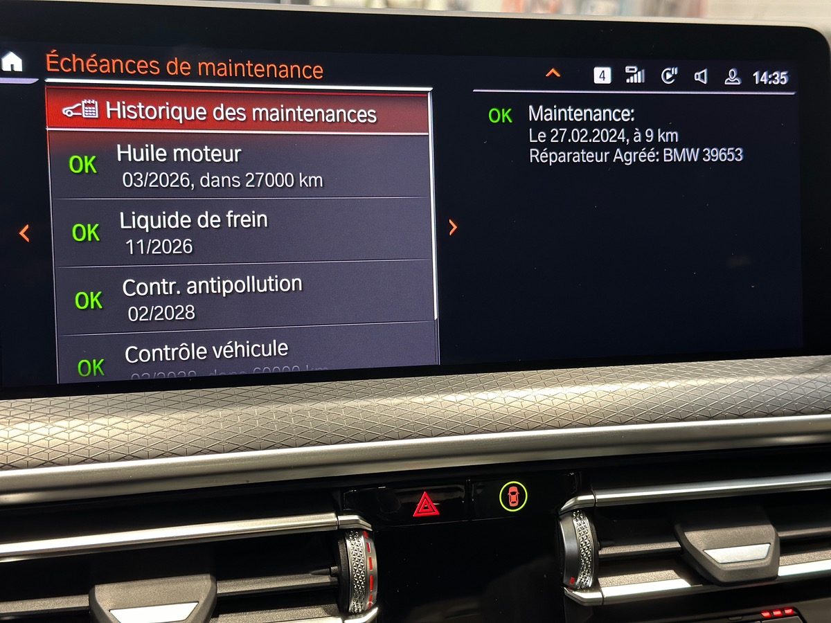 Bmw X3 xDrive 30e 292 cv BVA8 M Sport / 6600km / TOIT OUVRANT / HUD / TVA LOA h