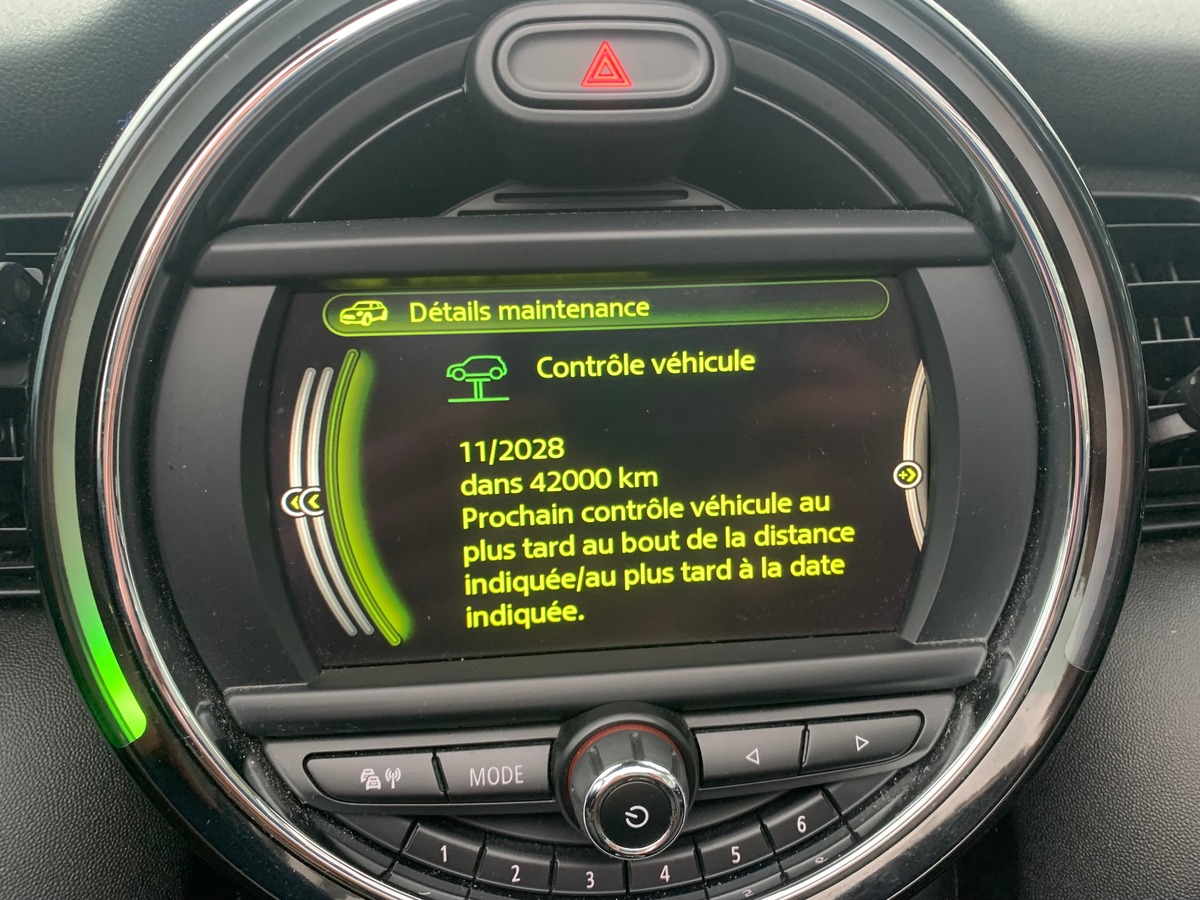 Mini Minicooper 136 chevaux | Chili | Pack Connected Navigation | Volant Sport gainé cuir MINI Yours