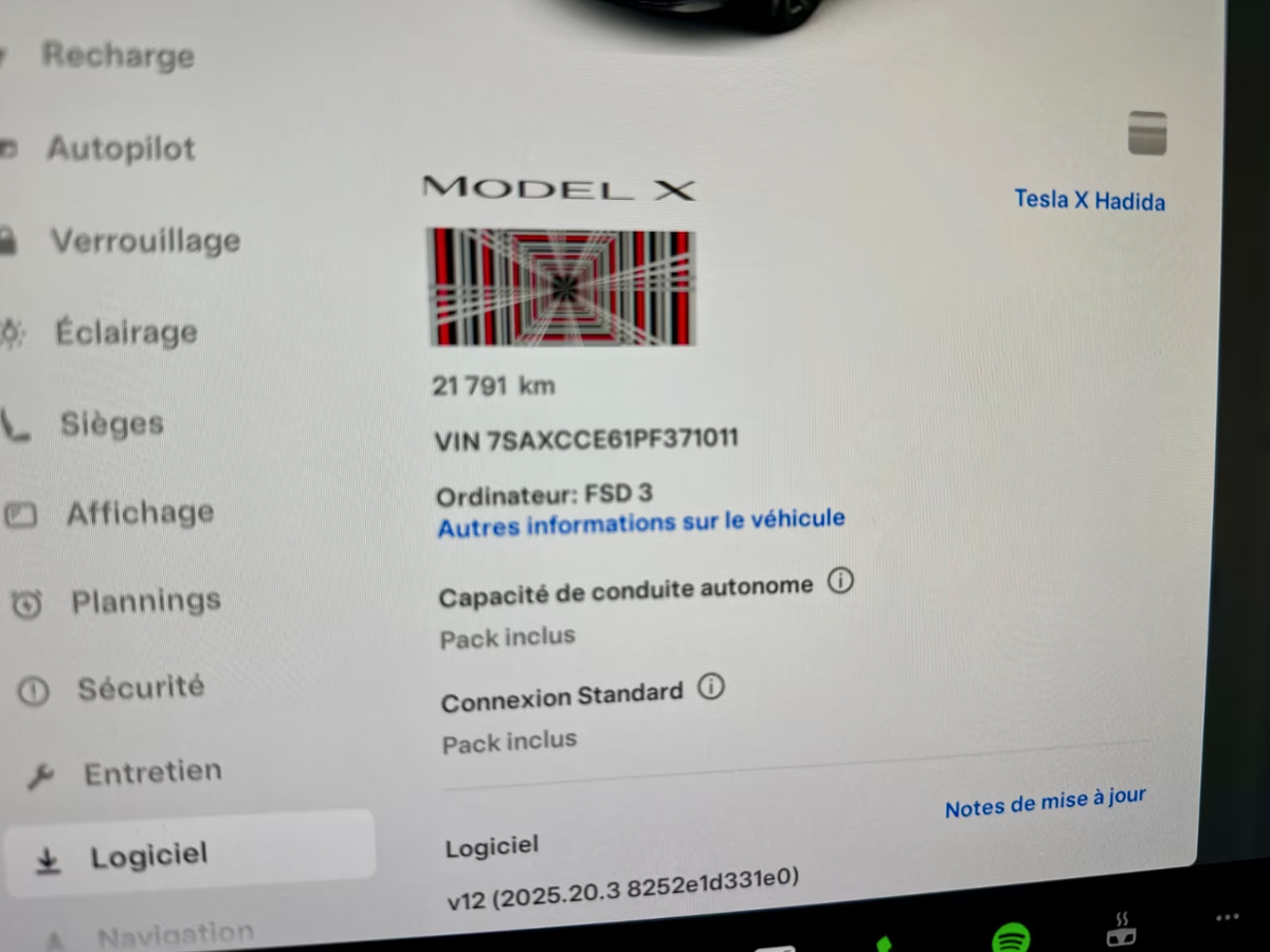 Tesla Model X Plaid 100 kWh Conduite entièrement autonome