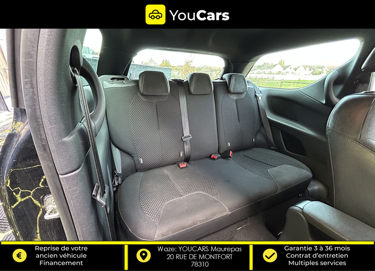 Citroën DS3 SO CHIC 1.6 Blue HDi 100 cv KIT DE DISTRIBUTION FAIT - CAMERA DE RECUL - GPS